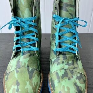 Camouflage Lace-Up Men's Boots/LIMITED EDITION